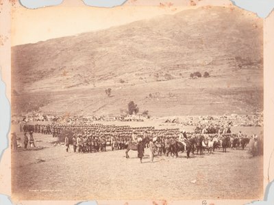 Contingente de Cachemira de la expedición a Black Mountain de Unknown photographer