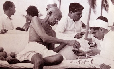 Mahatma Gandhi de Unknown photographer