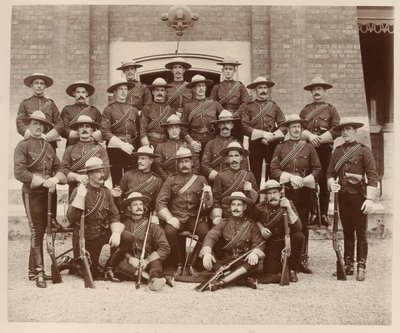Policía Montada del Noroeste, Cuarteles de Chelsea, Jubileo de Diamante de Unknown photographer