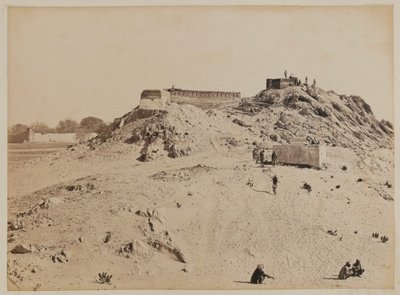 Colina de Piper y Casa de Piquete, Jellalabad, circa 1879 de Unknown