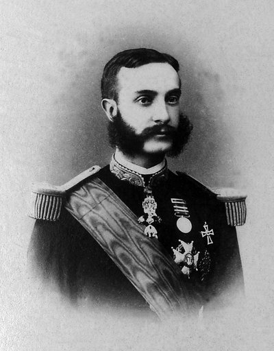Retrato de Alfonso XII (1857-1885), rey de España de 1874 a 1885 de Unknown photographer