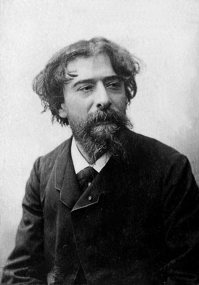 Retrato de Alphonse Daudet (1840-1897), novelista y cuentista francés de Unknown photographer