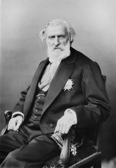 Retrato de Ambroise Thomas (1811-1896), compositor francés de Unknown photographer
