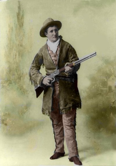 Retrato de Calamity Jane (1852-1903) (Martha Canary 1852-1903) en 1895 de Unknown photographer