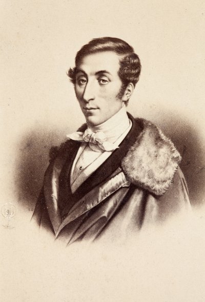Retrato de Carl Maria von Weber, hacia 1860 (grabado) de Unknown photographer