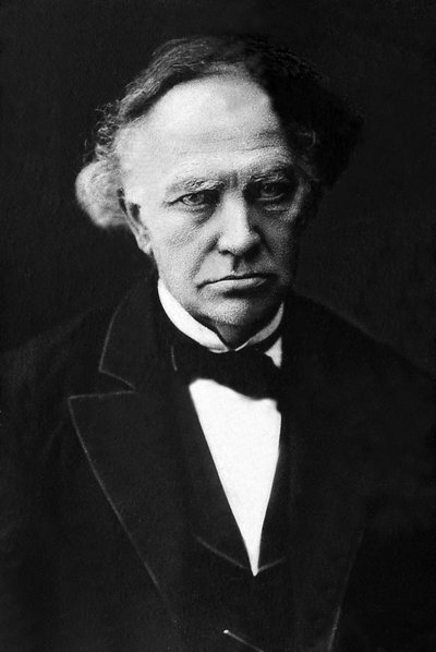 Retrato de Charles Hermite (1822-1901), matemático francés de Unknown photographer