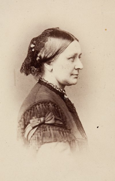 Retrato de Clara Schumann de Unknown photographer