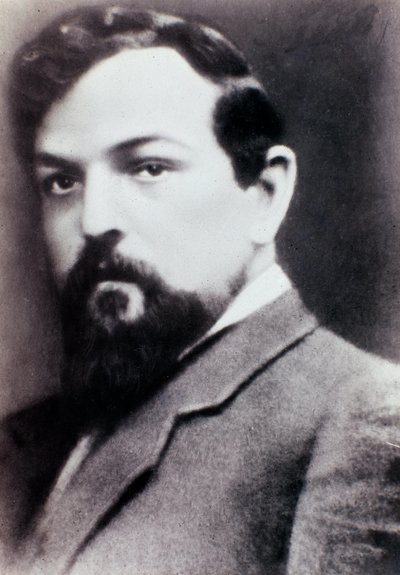 Retrato de Claude Debussy de Unknown photographer