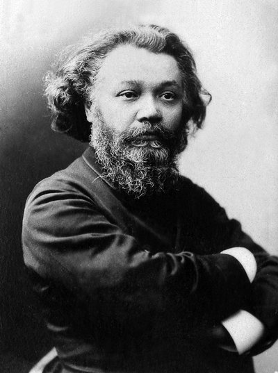 Retrato de Clovis Hugues (1851-1907), poeta y político francés. de Unknown photographer