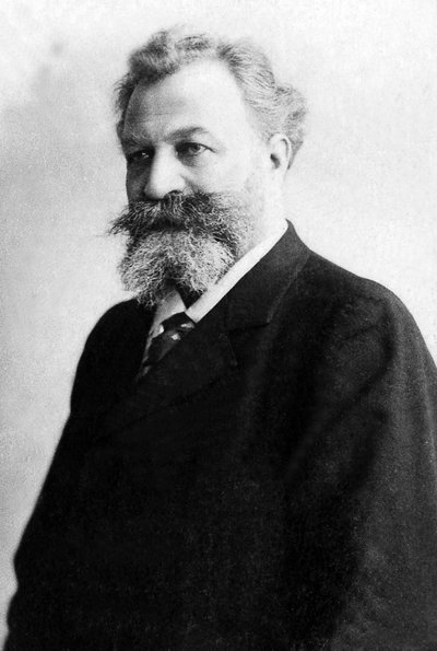 Retrato de Edouard Colonne (1838-1910), violinista y director de orquesta francés de Unknown photographer