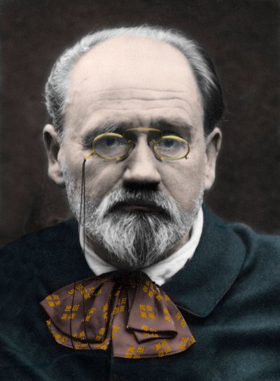 Retrato de Emile Zola 1890s de Unknown photographer