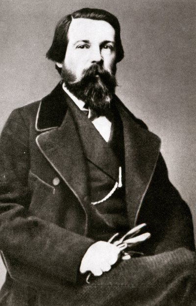 Retrato de Engels. de Unknown photographer