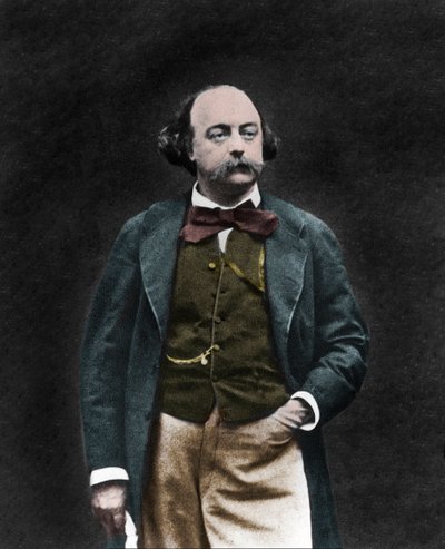 Retrato del escritor inglés Gustave Flaubert (1821-1880) de Unknown photographer