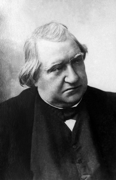 Retrato de Ernest Renan (1823-1892), filólogo y escritor francés. de Unknown photographer