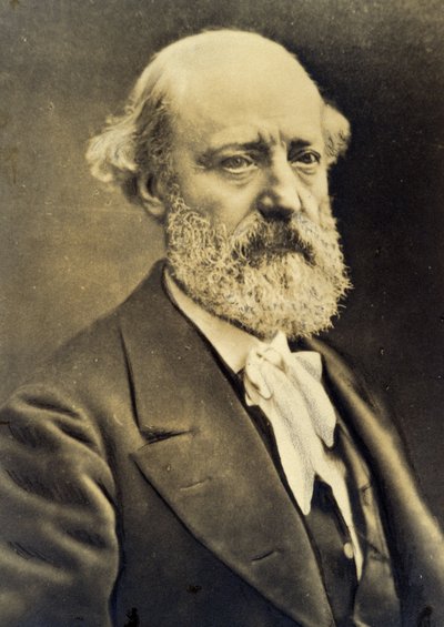 Retrato de Eugene Viollet-le-Duc (Viollet le Duc) (1814-1879). siglo XIX. de Unknown photographer