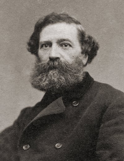 Retrato de Felix Pyat (1810-1889) escritor, periodista y político francés de Unknown photographer