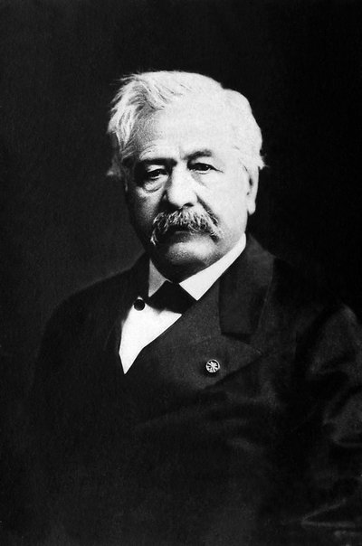 Retrato de Ferdinand de Lesseps (1805-1894), diplomático y empresario francés. de Unknown photographer