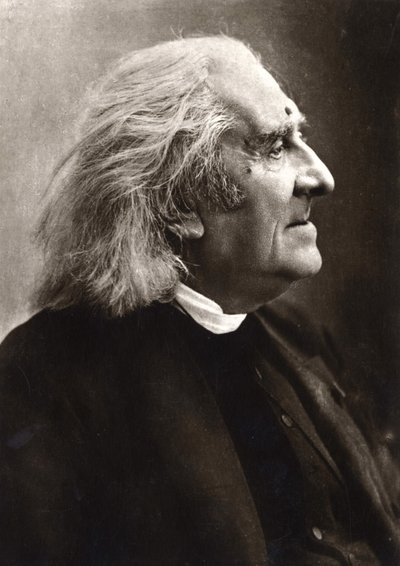 Retrato de Franz Liszt (1811-1886), compositor y pianista húngaro. de Unknown photographer