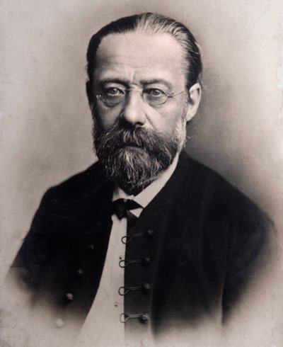 Retrato de Friedrich Smetana (grabado después de una foto) de Unknown photographer