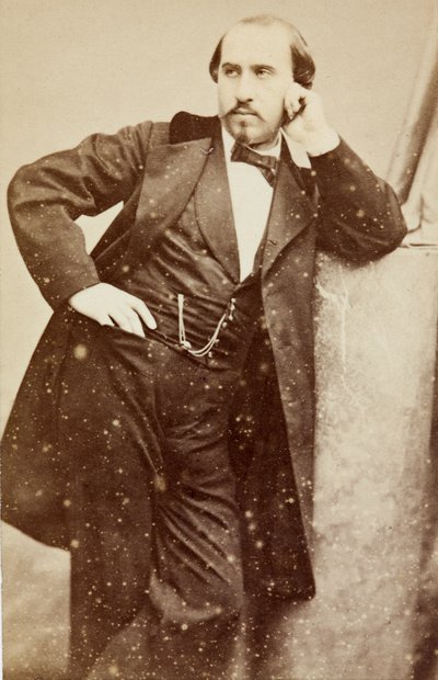 Retrato de Gabriel Fauré, hacia 1860 (fotografía en blanco y negro) de Unknown photographer