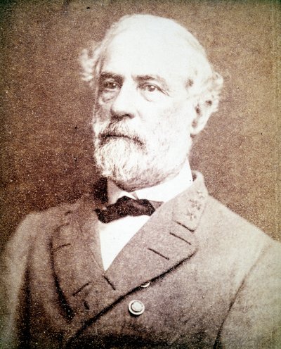 Retrato del General Lee (1807 - 1870) quien participó en la Guerra Civil comandando el Ejército de Virginia del Norte de Unknown photographer