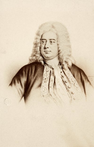 Retrato de George Frideric Handel de Unknown photographer