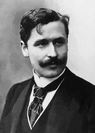 Retrato de Georges Feydeau (1862-1921), dramaturgo francés de Unknown photographer