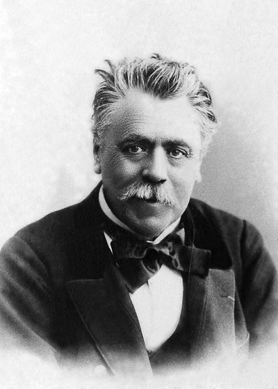 Retrato de Henri Francois Becque (1837-1899), escritor francés. de Unknown photographer