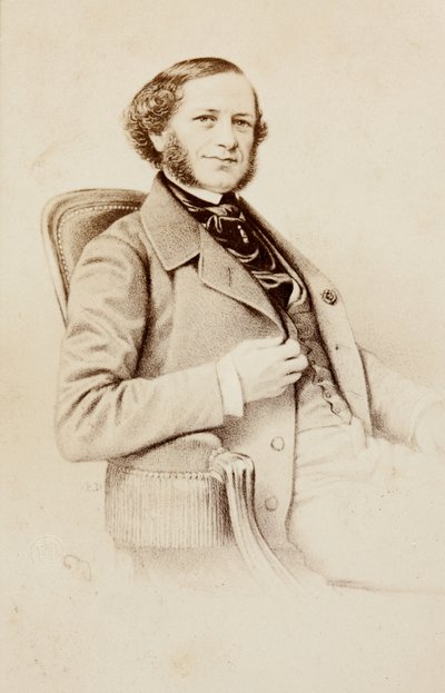 Retrato de Henri Herz de Unknown photographer