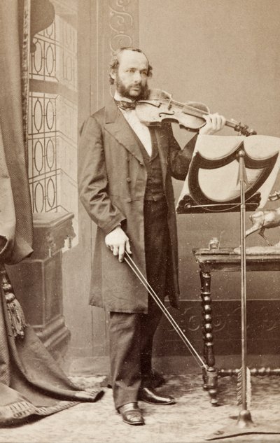 Retrato de Henri Vieuxtemps de Unknown photographer
