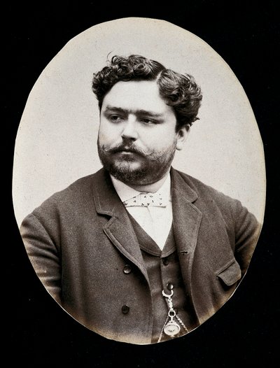 Retrato de Isaac Albéniz de Unknown photographer