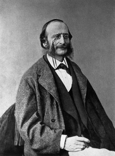Retrato de Jacques Offenbach (1819-1880), compositor alemán, naturalizado francés de Unknown photographer