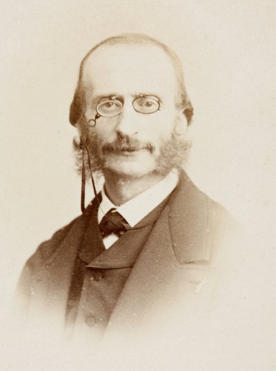 Retrato de Jacques Offenbach de Unknown photographer