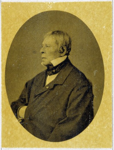 Retrato de Jean Auguste Dominique Ingres (1780 - 1867) en 1841. de Unknown photographer