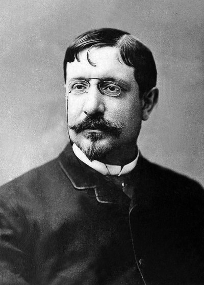Retrato de Jean Joseph Constant, conocido como Benjamin Constant (1845-1902), pintor y grabador orientalista francés de Unknown photographer