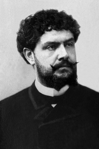 Retrato de Jean Richepin (1849-1926), poeta, escritor y novelista francés. de Unknown photographer