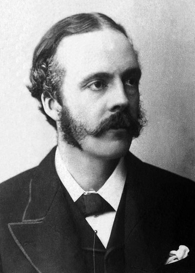 Retrato de Lord Arthur James Balfour (1848-1930), político británico. de Unknown photographer
