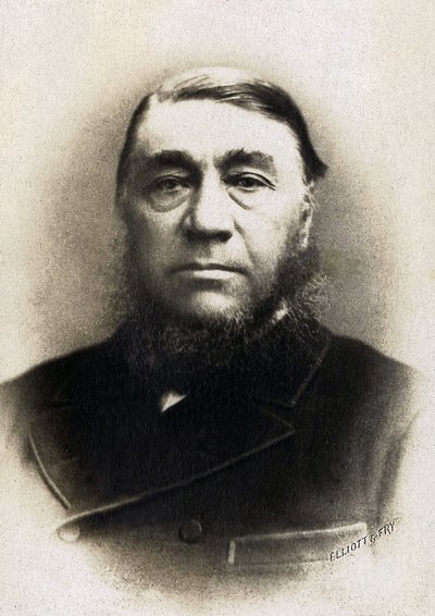Retrato de Paul Kruger (1825-1904), ex presidente de la República de Transvaal en Sudáfrica. de Unknown photographer