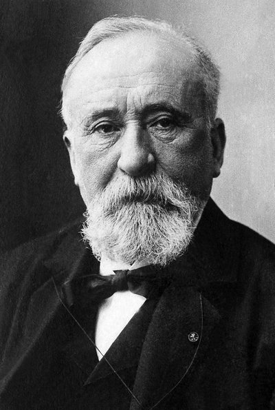 Retrato de Pierre Puvis de Chavannes (1824-1898), pintor simbolista francés. de Unknown photographer