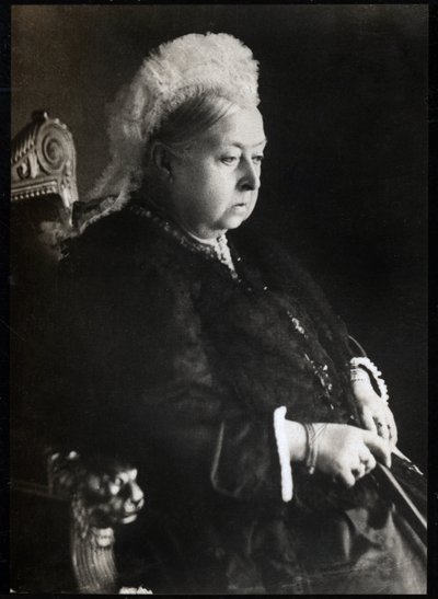 Retrato de la Reina Victoria (1819-1901), Reina del Reino Unido de Gran Bretaña e Irlanda. Colección FPL. de Unknown photographer