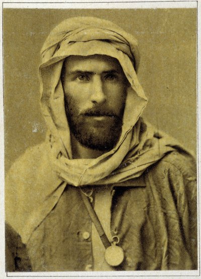 Retrato de Savorgnan de Brazza en 1882 de Unknown photographer