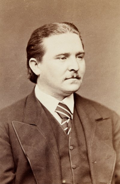 Retrato de Vernon Rigby, hacia 1860 (fotografía en blanco y negro) de Unknown photographer