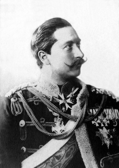 Retrato de Guillermo II (1859-1941), último emperador de Alemania y último rey de Prusia de 1888 a 1918. de Unknown photographer