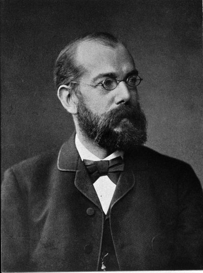 Retrato del médico alemán Robert Koch (1843-1910). de Unknown photographer