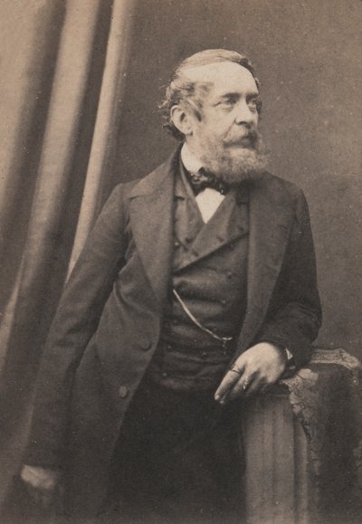 Retrato del político húngaro Lajos Kossuth de Unknown photographer