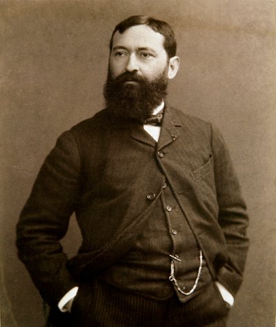 Retrato del pintor italiano Giuseppe De Nittis (1846-1884) Fotografía de Unknown photographer