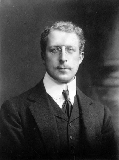Retrato del rey de los belgas Alberto I (1875-1934). de Unknown photographer