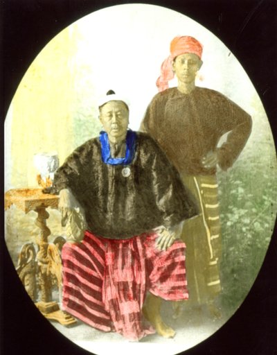 Primer Ministro de Birmania Kinwun Mingyi U Kaung, c.1890s de Unknown photographer