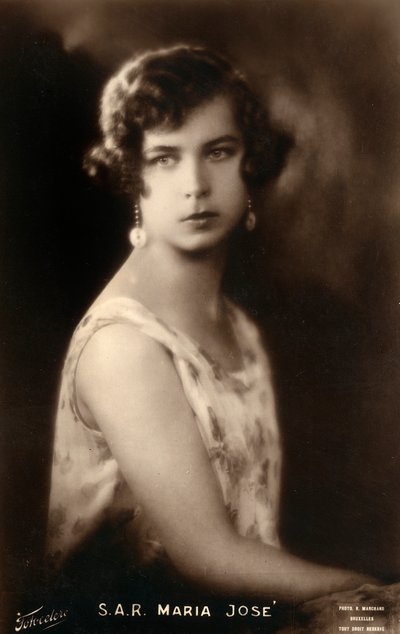 Princesa María José (1906-2001) de Unknown photographer