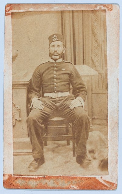 Soldado Joseph Benjamin George, 105º Regimiento de Infantería de Unknown